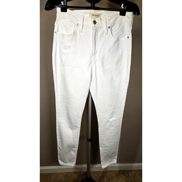 Madewell Denim - Madewell Womens Jeans White Curvy High Rise Skinny Sz 29 Petite